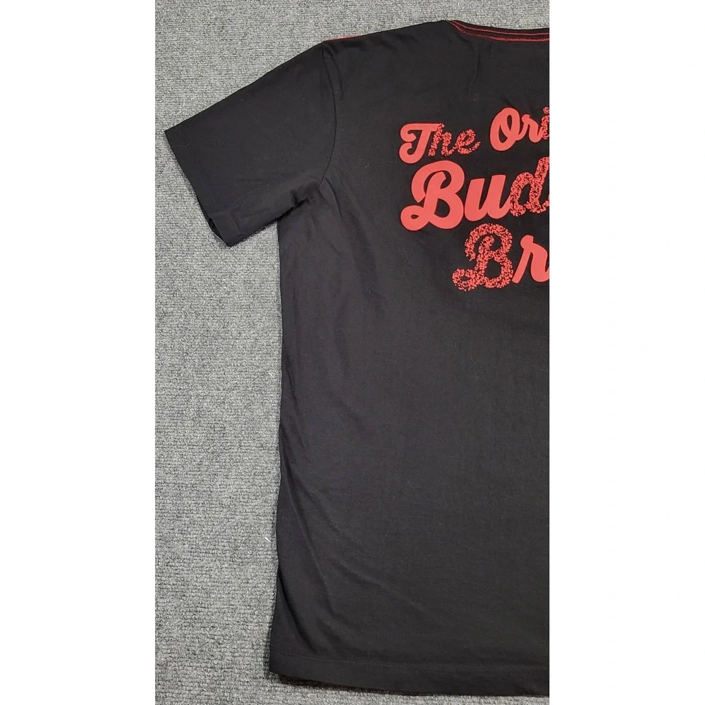 True Religion Men's Black Crew Neck Lucky Buddha Logo T-Shirt Size XXX-Large